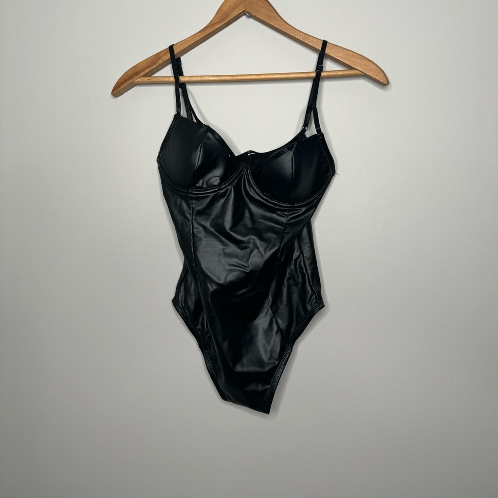 LEATHER BODYSUIT
